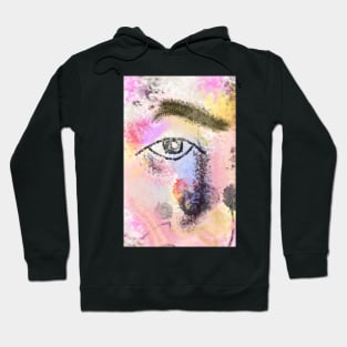 The Face Abstract Art Grafititee Design Hoodie
